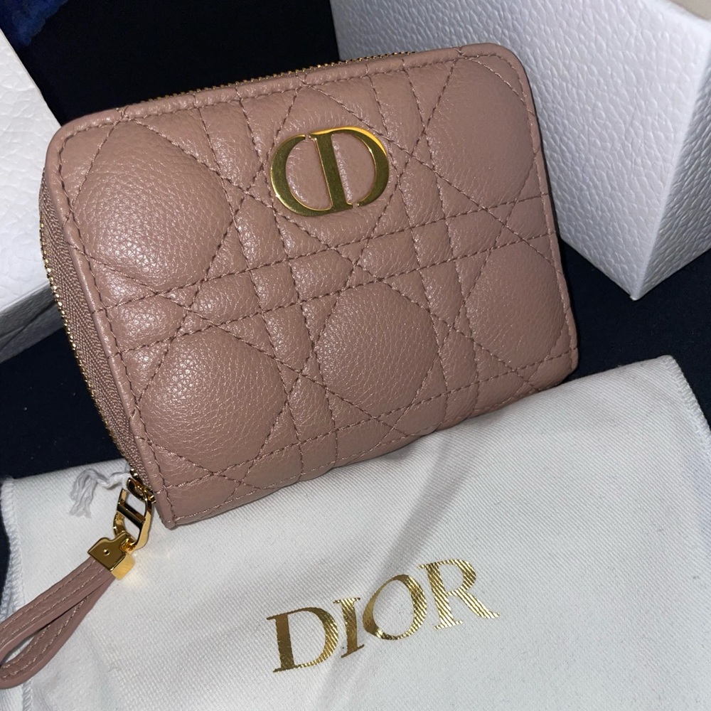 BRAND NEW Christian Dior wallet with box, bag, and tags.